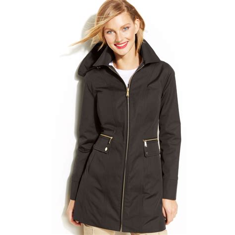 michael kors rain coat